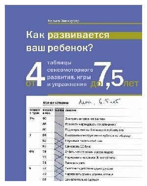 Зиннхубер Х. "Как развивается ваш ребенок? Таблицы сенсо-моторного развития, игры и упражнения: от 4 до 7,5 лет"