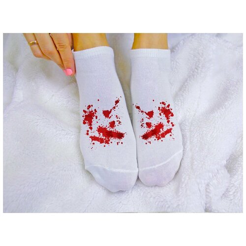 фото Носки , размер 36/39, белый подарки