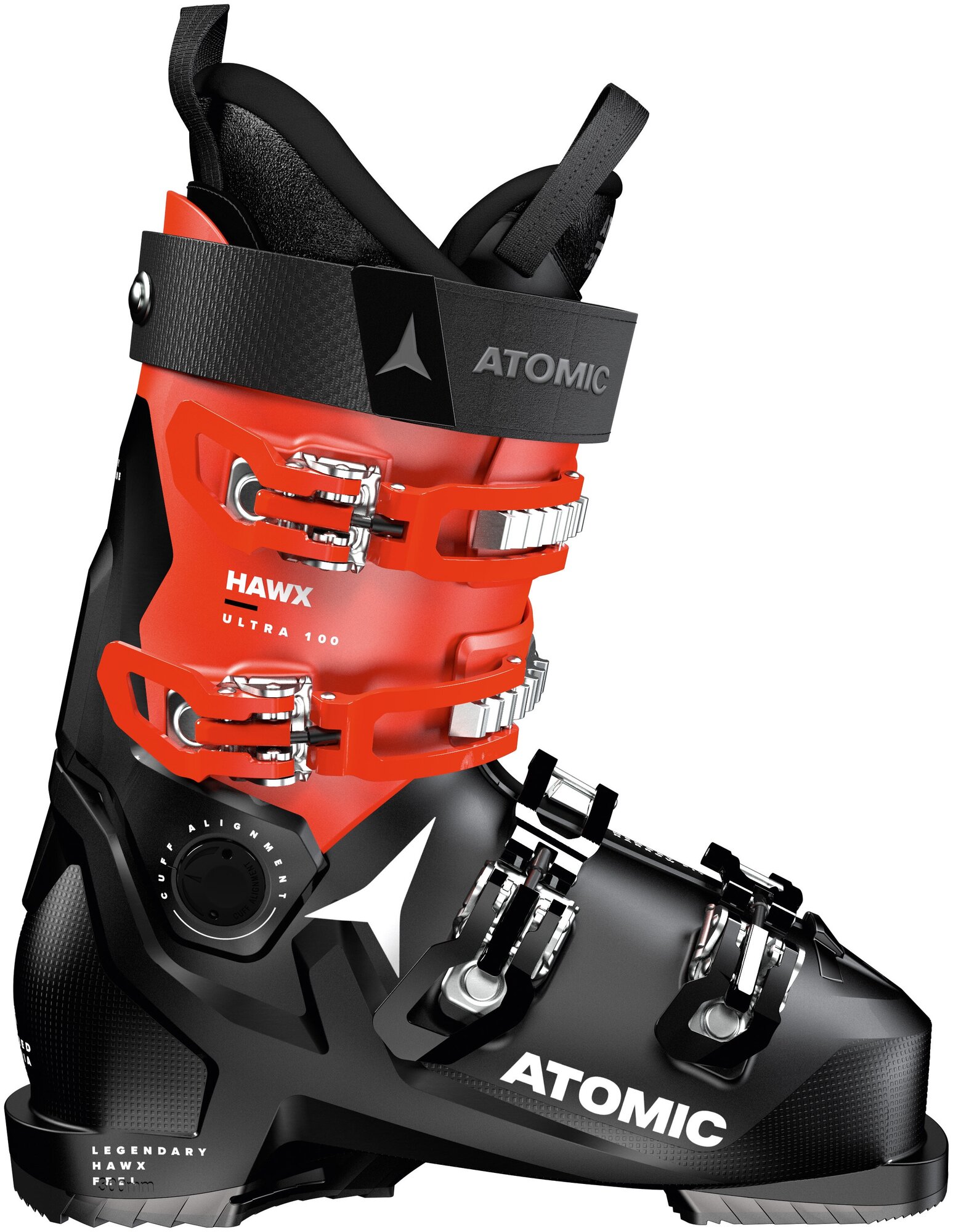 Горнолыжные ботинки ATOMIC Hawx Ultra 100 black/red (см:26)