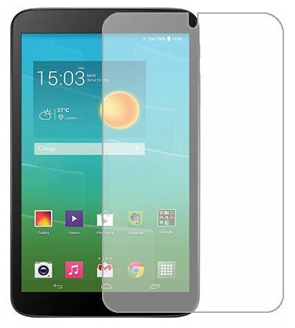 Alcatel Pop 8S защитный экран Гидрогель Прозрачный (Силикон) 1 штука