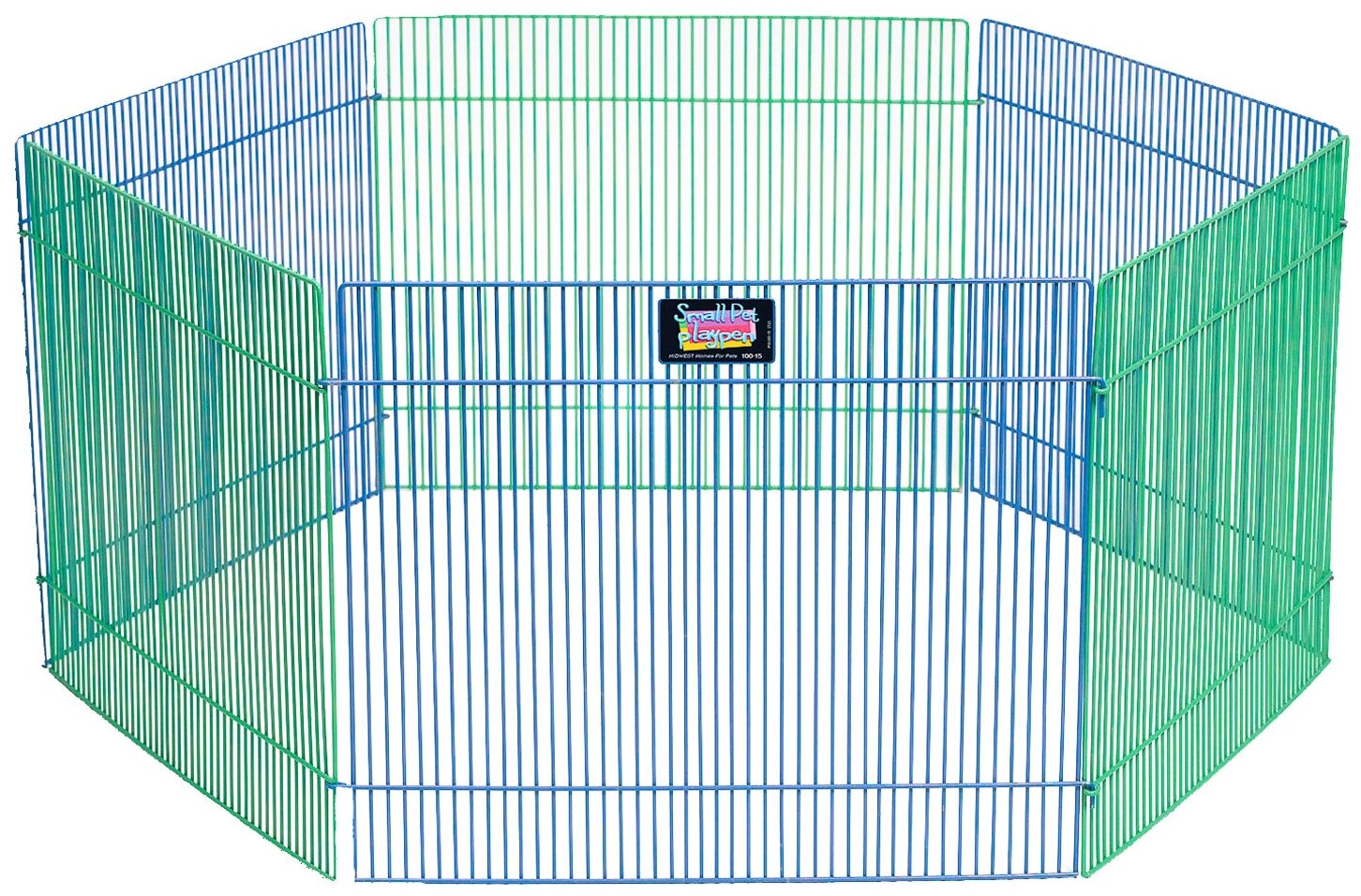 Вольер MidWest Critterville 6 панелей для грызунов цветной 38х48h см 100-15 - фотография № 1