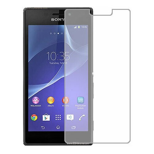 Sony Xperia M2 dual защитный экран Гидрогель Прозрачный (Силикон) 1 штука sony xperia tipo dual защитный экран гидрогель прозрачный силикон 1 штука