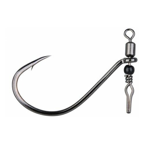 крючок gamakatsu hook swivel shot nsb black 1 Крючок Gamakatsu Hook Swivel Shot NSB Black №1