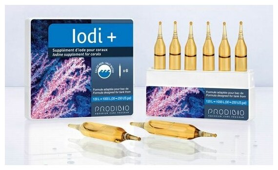 PRODIBIO Iodi+ добавка йода для кораллов, 6 шт.