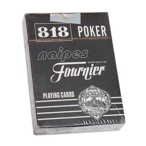 Карты для покера Fournier 818 синяя колода игральные карты fournier 18 viktoria синие