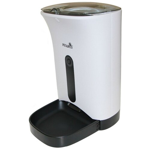 Автокормушка Petwant F1-Camera 4,3 л. для сухого корма с видеокамерой, Wi-Fi (IOS/Android), черная (F1-Camera-Black)