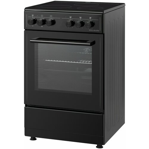 Плита электрическая WILLMARK CER-56402B 50х50 стеклокер таймер эл дух45л3 конф термост черн 2189000₽