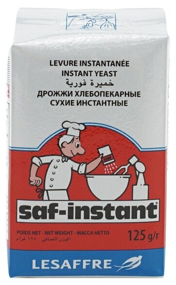 Дрожжи Saf-instant, 125 г - фото №1