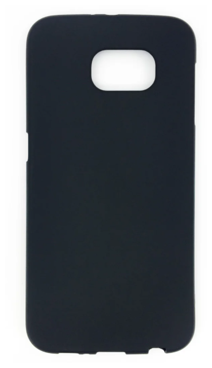 Чехол силиконовый для Samsung G935, Galaxy S7 Edge, черный