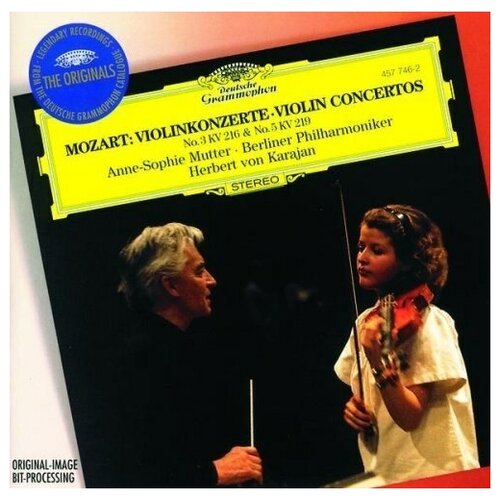 audio cd strauss joh jos walzer polkas karajan 1 cd AUDIO CD MOZART: Violinkonzerte. Mutter / Karajan (1 CD)