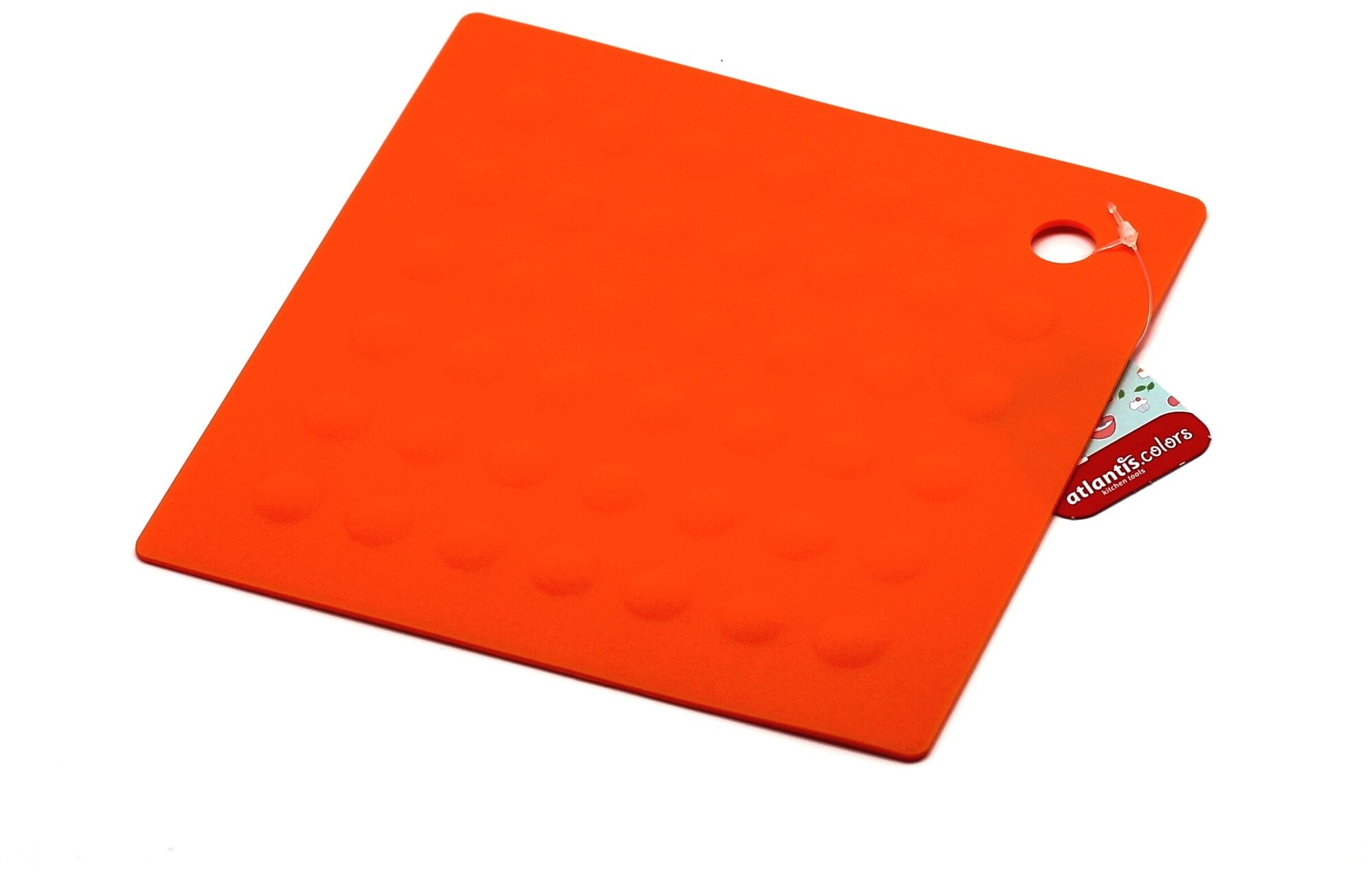 SC-MT-007-O Подставка под горячее квадратная оранжевая