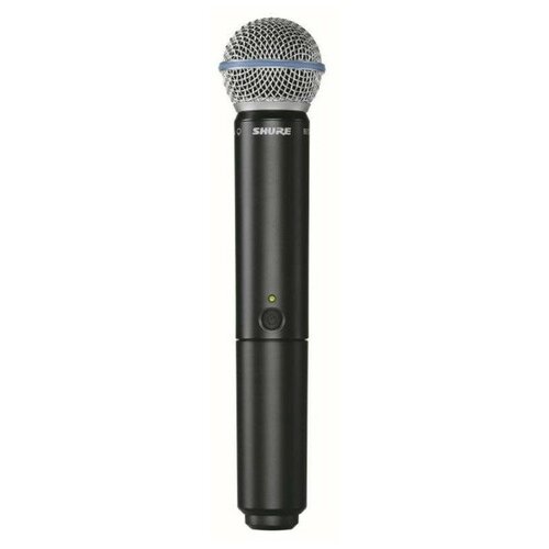 Shure BLX2B58 M17 ручной передатчик для радиосистем с капсюлем динамического микрофона Beta 58 662-686 МГц 3884000₽