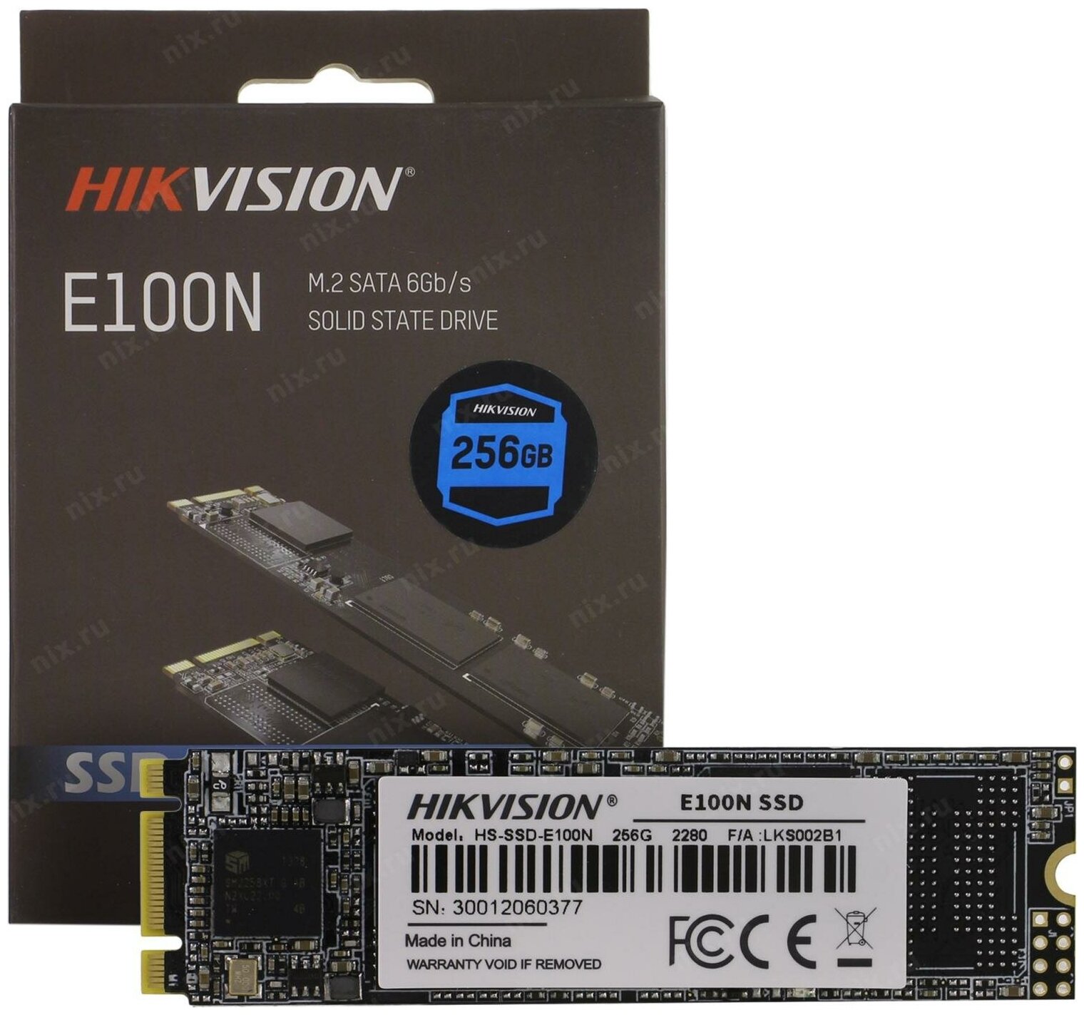 Внутренний SSD накопитель Hikvision 256GB E100N (HS-SSD-E100N/256G)