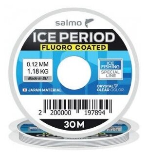 Леска Монофильная Зимняя Salmo Ice Period Fluoro Coated 030/020