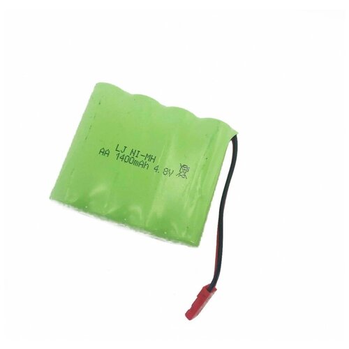 Аккумулятор Ni-Mh 4.8V 1400 mAh (разъем JST) - NIMH-48F-1400-JST (NIMH-48F-1400-JST)