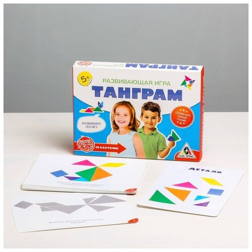 Настольная развивающая игра-головоломка «Танграм» настольная развивающая игра головоломка танграм