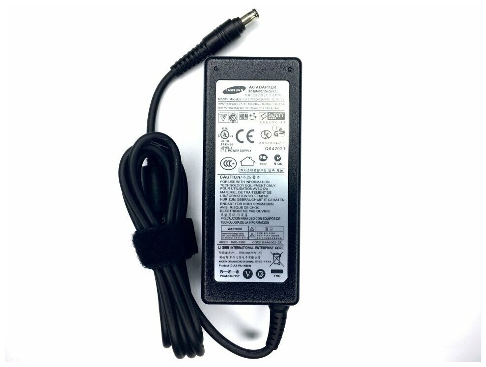 Блок питания (зарядное устройство) для ноутбука Samsung R530 19V 4.74A (5.5-3.0) 90W