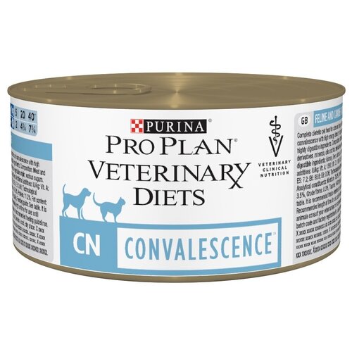 PRO PLAN VETERINARY DIETS для кошек и собак всех возрастов при выздоровлении