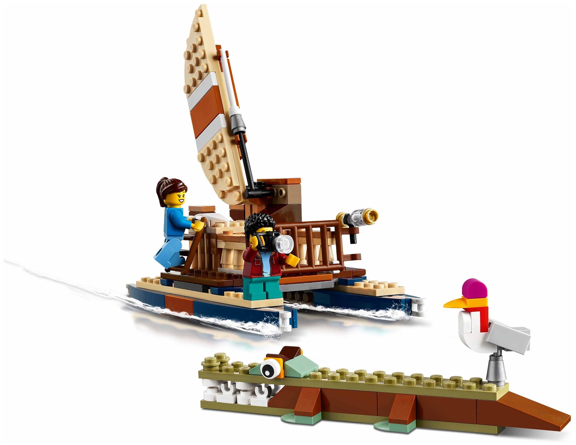 Конструктор LEGO Creator 31116 "Домик на дереве для сафари", 397 деталей Unknown - фото №5