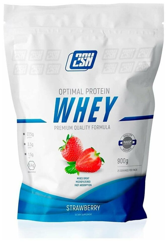 2SN Whey Protein 900 г Клубника 900 г