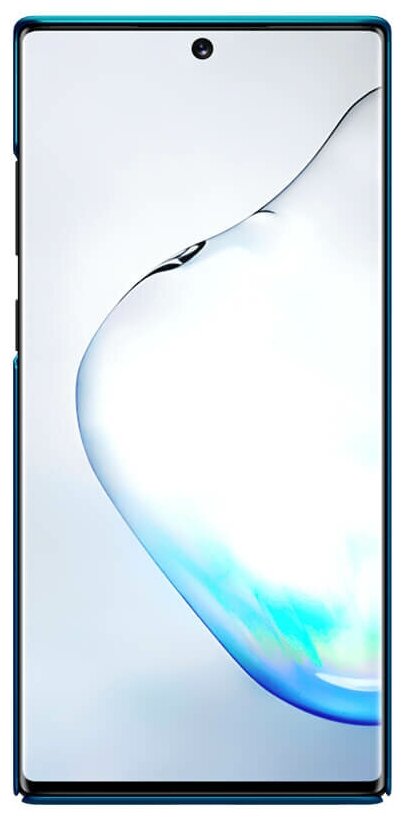 Накладка Nillkin Super Frosted Shield для Samsung Galaxy Note 10 Plus синий