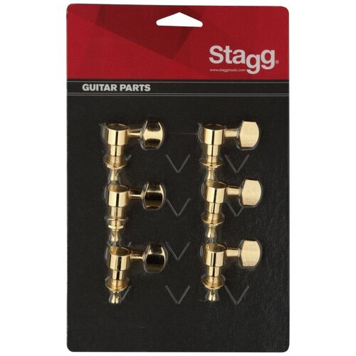 Колки для электрогитары Stagg KG673GD колки stagg kg475cr