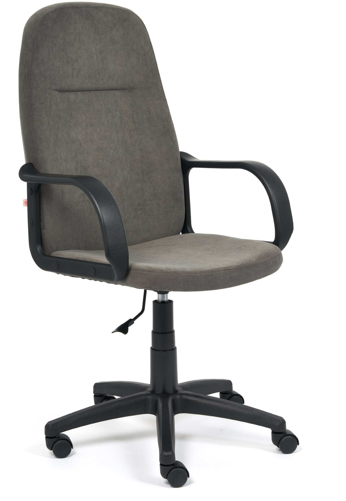 Кресло компьютерное Tetchair LEADER флок серый