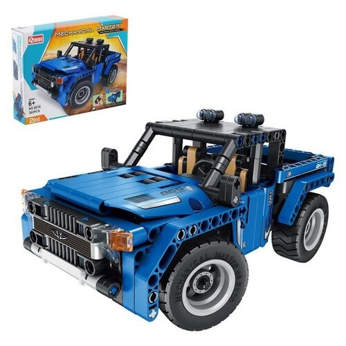 Конструктор радиоуправляемый «Джип», 2 варианта сборки, 353 детали (1шт.)