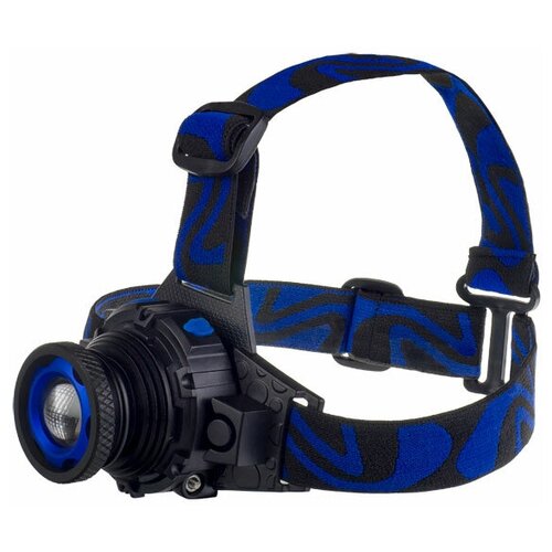 фото Светодиодный налобный фонарь perfeo pf_a4403, 180lm, встроенный аккумулятор, zoom, 3 режима