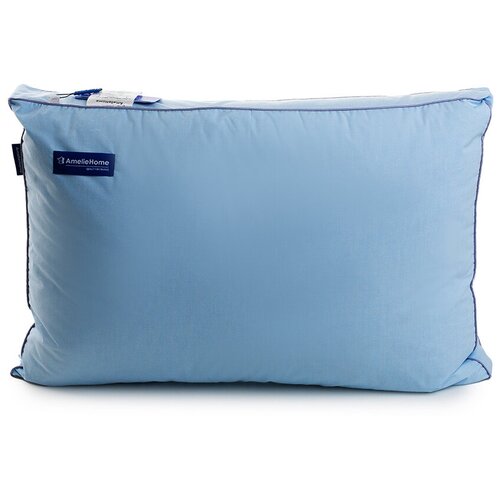Подушка AmelieHome STRASBOURG гусиный пух/тик, 50*70 см, упругая