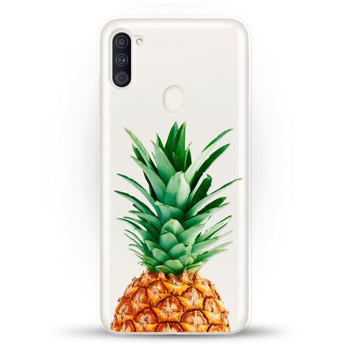 фото Силиконовый чехол ананас на samsung galaxy a11 andy & paul