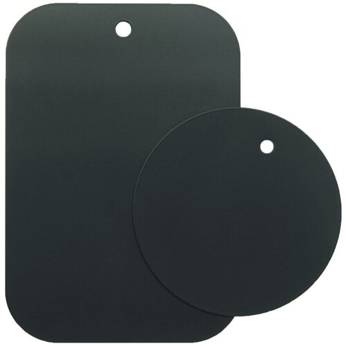 Комплект металлических пластин для магнитных держателей телефона 2 шт, WALKER, WCX-100