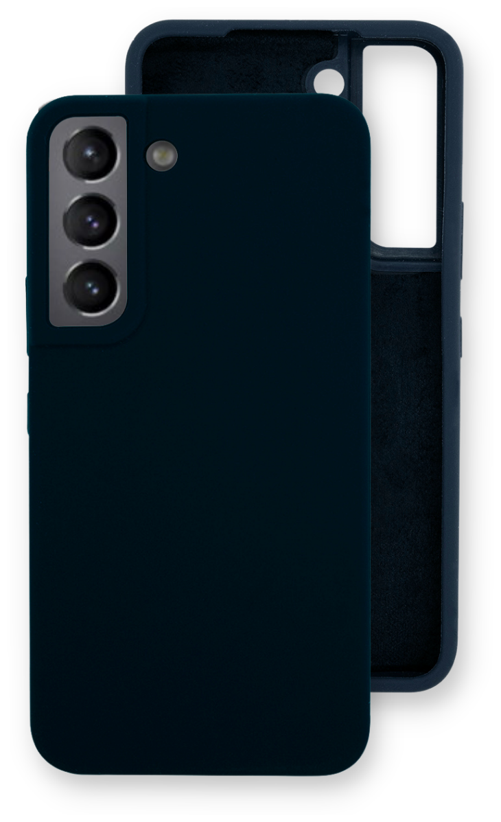Чехол Silicone Cover для Samsung Galaxy S22 / Накладка / Бампер на Самсунг С22