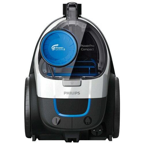 Пылесос Philips FC9332 PowerPro Compact, звездный белый