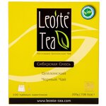 Leoste Tea Siberian Blend чай черный в пакетиках, 100 шт - изображение