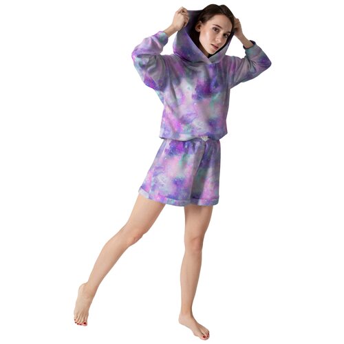 Комплект худи с шортами 