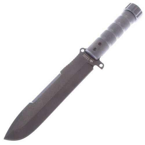 Нож Kizlyar Supreme Survivalist-X D2 TW (рукоять алюминий, серая)