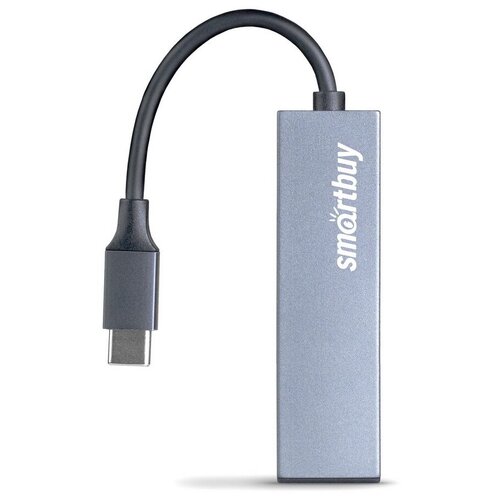 USB Type-C  Smartbuy 460 2  USB 3.0, .  (SBHA-460C-G), 