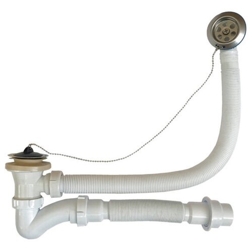 РемоКолор Сифон для ванны РемоКолор, с выпуском и переливом 67-0-156