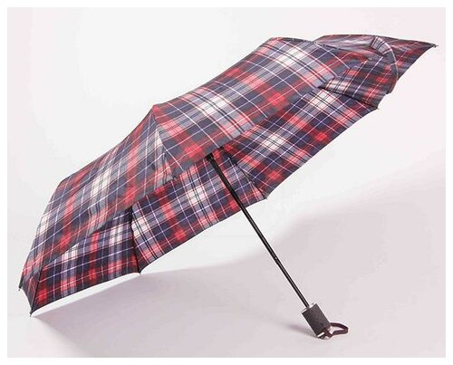 Мини-зонт Омега, полуавтомат, 3 сложения, для женщин