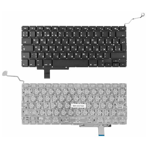 Клавиатура MacBook Pro 17 A1297 Early 2009 - Late 2011 Г-образный Enter RUS РСТ OEM 1350₽
