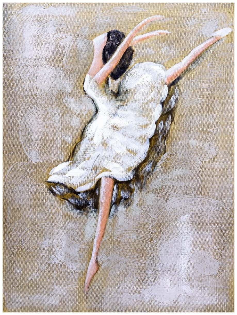 Постер на холсте Танцовщица №5 30см. x 40см.