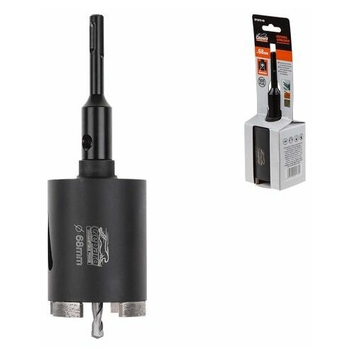 Коронка алмазная d 68мм железобетон GEPARD (GP2078-68) (сверло алмазное трубчатое)