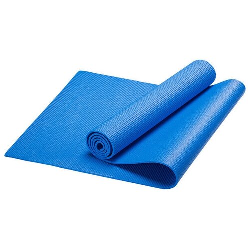 фото Hkem112-10- blue коврик для йоги, pvc, 173x61x1,0 см синий спортекс sportex