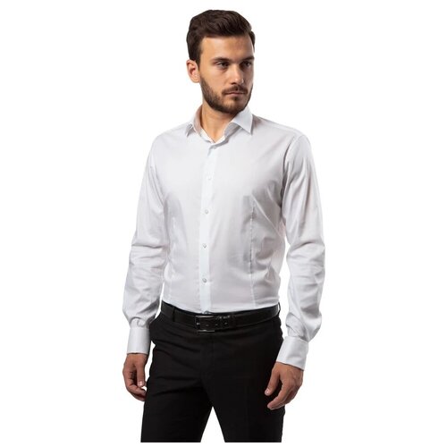 Рубашка GroStyle, размер 45/182, белый