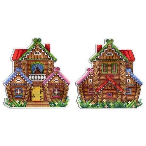 фото Набор для вышивания м.п.студия р №18 №481 теремок 13 х 13 см 1 шт. жар-птица