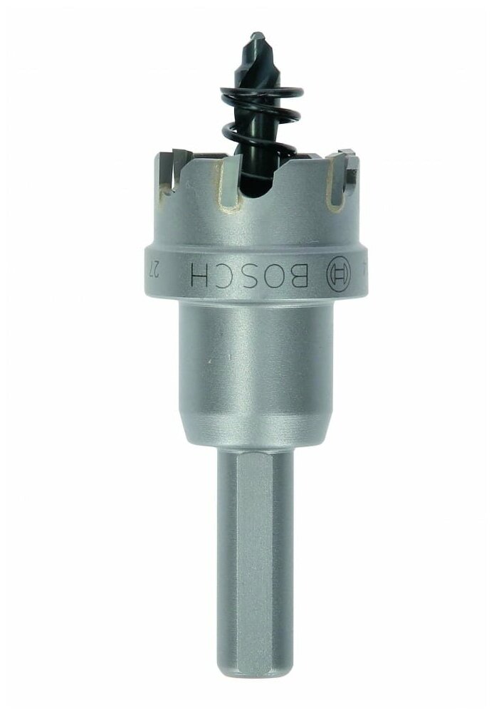 Коронка Bosch Precision for Sheet Metal с твердосплавными напайками 27 mm (арт. 2608594136)