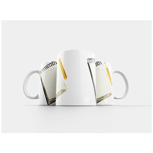 фото Кружка "ноутбук, карандаш, пустой" 320 мл lotsprints