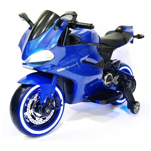 Детский электромобиль - мотоцикл Ducati Blue - SX1628-G