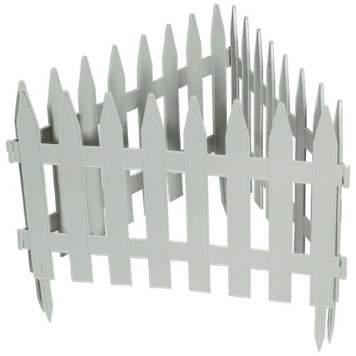 Забор декоративный PALISAD Рейка, 3 х 0.356 х 0.28 м, белый забор декоративный palisad рейка 3 х 0 356 х 0 28 м зеленый